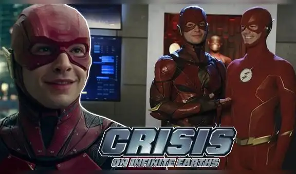 Ezra Miller llegó a Crisis de Tierras Infinitas y fans caen rendidos ante Flash [VIDEO]