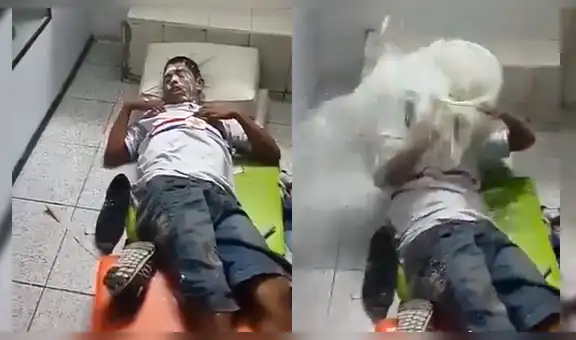 Facebook: ebrio se queda dormido y sus amigos lo despiertan de la peor forma posible [VIDEO]