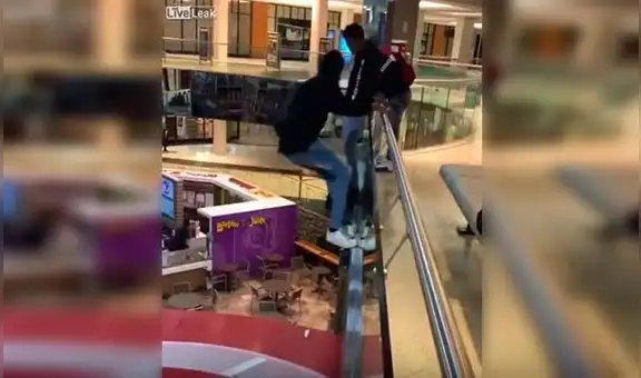 YouTube: ladrones fueron víctimas del karma tras intentar robar en un centro comercial