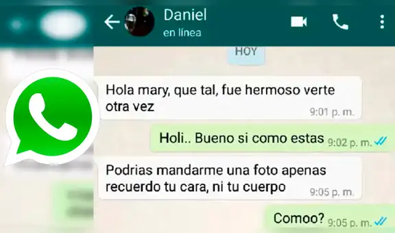 WhatsApp: Chica da cómica respuesta a muchacho que le pidió una foto desnuda