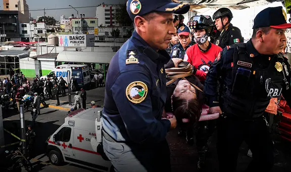 Un muerto y al menos 57 heridos tras trágico choque entre 2 trenes en Ciudad de México