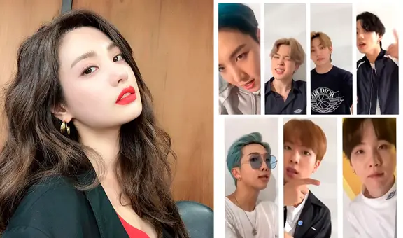 Nana canta “Dynamite” junto a BTS y artistas de Big Hit