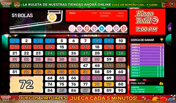 Bingo Total: juega gratis y gana dinero extra en esta cuarentena
