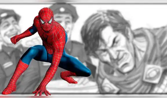 Spider-Man 4: Revelan los bocetos del héroe peleando con Misterio, el Buitre y la Gata Negra