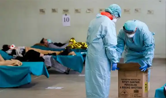 Récord de muertes en Italia: 250 fallecidos por COVID-19 en un solo día