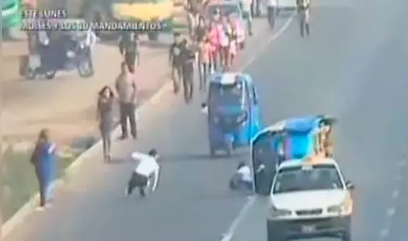 Puente Piedra: mujer atropellada por mototaxi durante enfrentamientos se recupera favorablemente