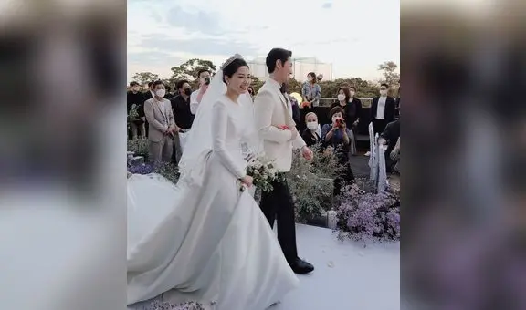 Jun Jin de Shinhwa: fotos y video de la boda del cantante y su pareja no famosa