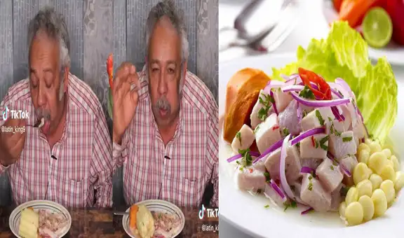 Guatemalteco prueba ceviche por primera vez y su reacción es viral: “Esto es riquísimo”
