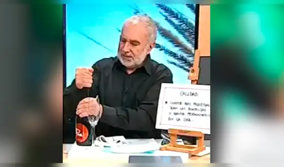 YouTube viral: catador pasa vergonzoso momento al enseñar a abrir una botella de vino [VIDEO]