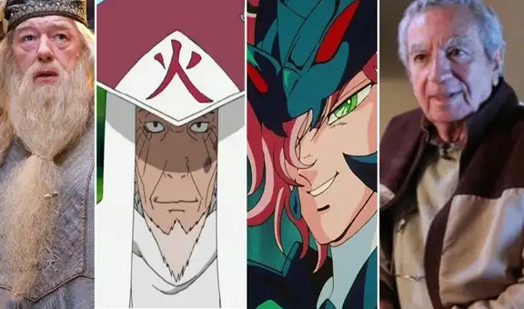 Muere César Arias, actor que dio voz al tercer Hokage de Naruto y Dumbledore