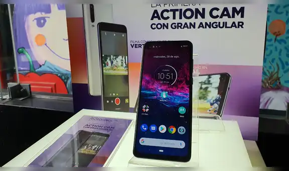 Motorola One Action: presentan en Perú el nuevo smartphone con cámara al estilo GoPro [VIDEO]
