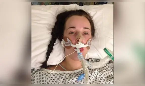 Joven se quedó paralítica tras confundir sus síntomas con una resaca