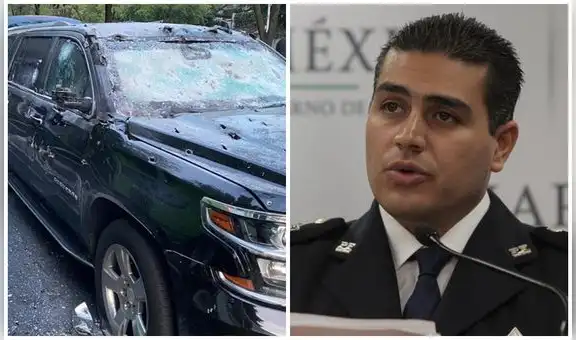 Feroz atentado contra jefe de Seguridad mexicano deja dos escoltas fallecidos