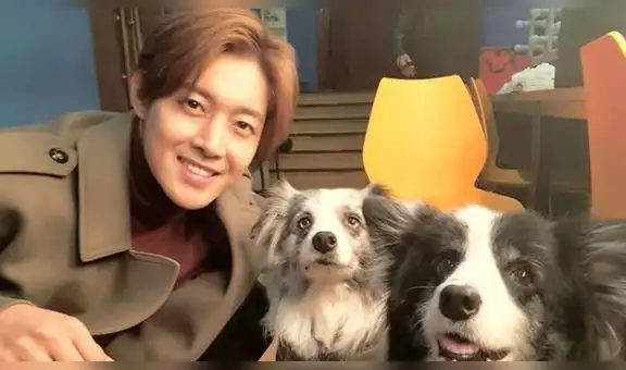 Kim Hyun Joong y la tierna foto junto a sus mascotas por el día de su cumpleaños