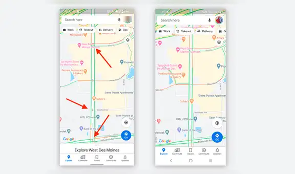 Google Maps ya incluye semáforos para encontrar la ruta más rápida y así destronar a Waze [FOTOS]