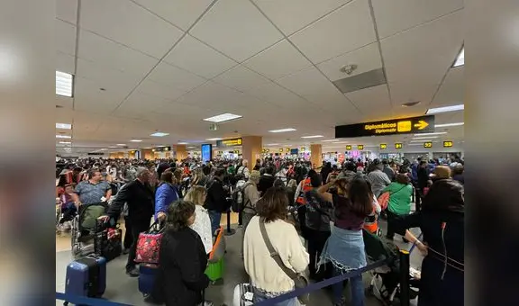 Más de 66.000 pasajeros afectados por retrasos en sus vuelos solo durante fiestas de fin de año