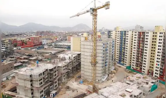 INEI: producción en el sector construcción registró la tasa más alta en el año