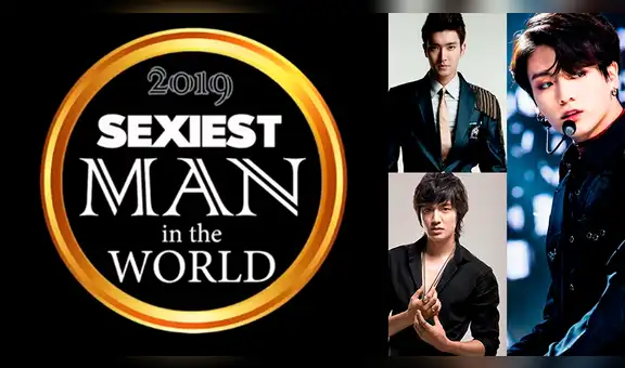 Ídolos coreanos entre los favoritos para ganar “El hombre más sexy del mundo 2019” 