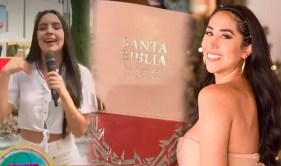 Valeria Flórez defiende a Melissa Paredes, que soportó burlas por recibir Biblia de regalo