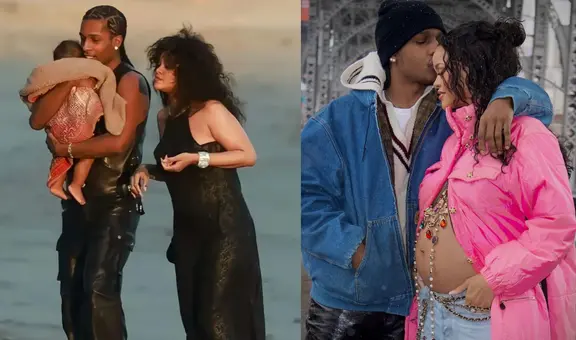 Rihanna muestra por primera vez a su hijo en un tierno video de TikTok