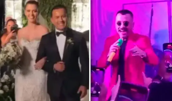 Brunella Horna y Richard Acuña habrían pagado 55.000 dólares a Mike Bahía para que cante en su boda