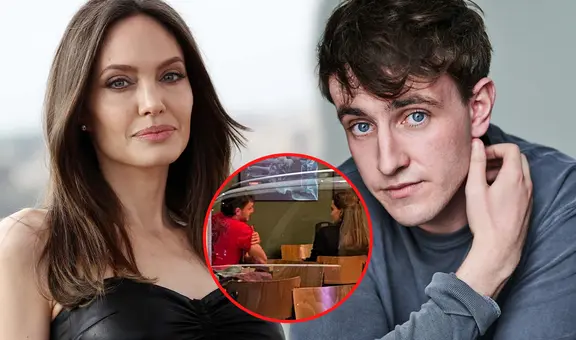 ¿Angelina Jolie encontró el amor en Paul Mescal? Actriz fue captada en romántica cita