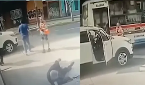 Lince: adulto mayor sufre golpiza tras pedir a sujeto que mueva su camioneta