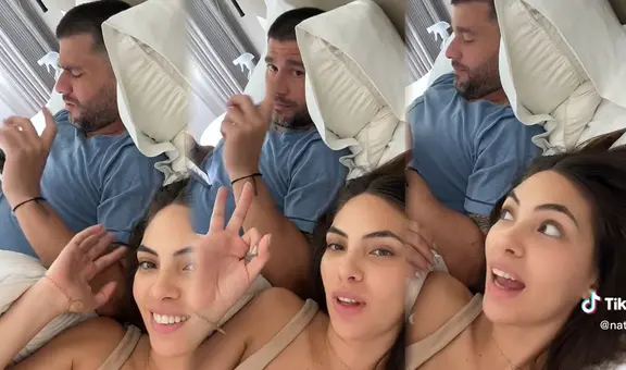 Yaco Eskenazi se ‘queja’ de Natalie Vértiz por obligarlo a grabar tiktoks: “Eres muy mandona”