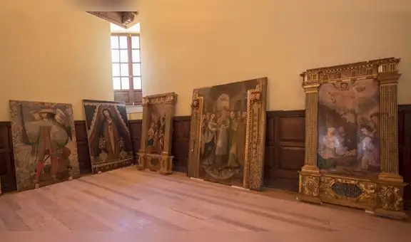 Lienzos de la época colonial retornarán al templo de Almudena en Cusco [VIDEO] 