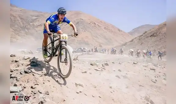 Estrellas del ciclismo en el tour Mala-Calango-La Capilla-Mala