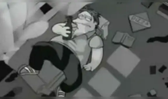 Se disfraza como Homero y recrea popular escena de Los Simpson [VIDEO]