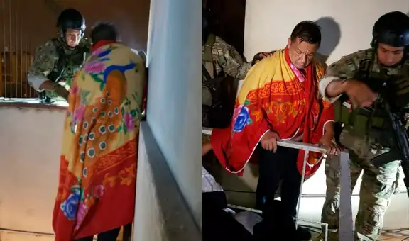 Juan Sotomayor intentó lanzarse desde azotea antes de ser detenido por la Policía [VIDEO]  