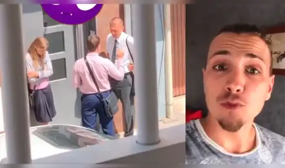 Facebook viral: polémica por método que usa joven para espantar a Testigos de Jehová [VIDEO]