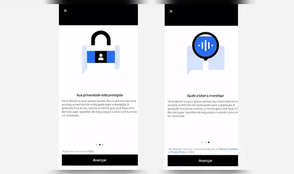 Uber implementa nueva función de seguridad para grabar audio durante los viajes en Latinoamérica