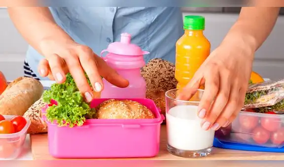Nutrición: ¿Cómo organizar una lonchera saludable?