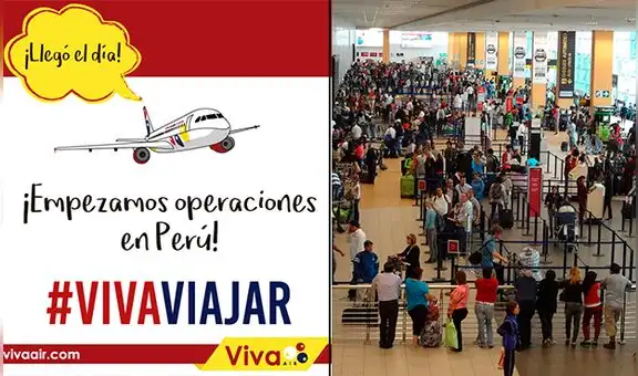 Viva Air Perú inicia hoy sus operaciones con vuelos a S/ 60 a nivel nacional