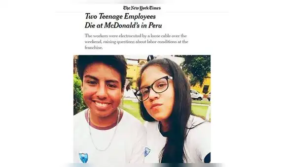 McDonalds: muerte de los jóvenes trabajadores acapara la atención de la prensa extranjera