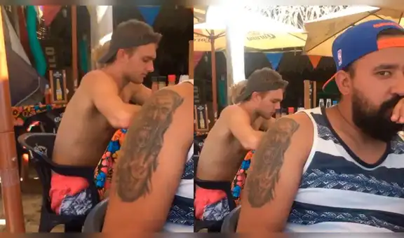 Facebook: joven descubre a su enamorada grabando a un atractivo chico en la playa [VIDEO]