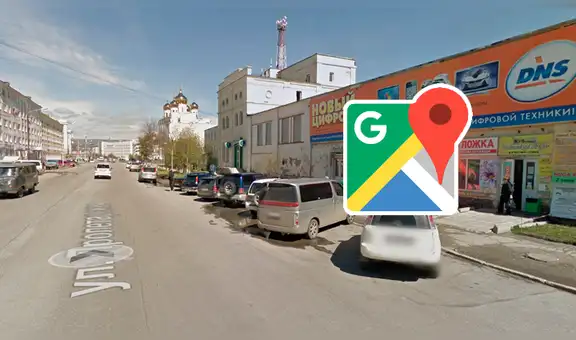 Google Maps: recorre calle en Rusia y descubre un gigantesco muñeco de alien [FOTOS]
