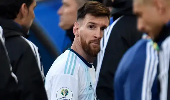 ¿Le restó importancia? Así recibió Lionel Messi la drástica sanción de la Conmebol [FOTOS]