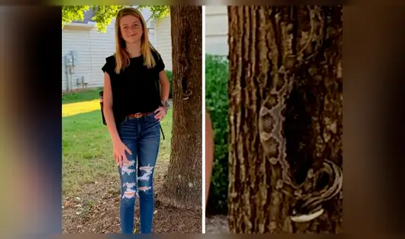 Madre toma fotografía a su hija sin imaginar el peligro que había a su lado [FOTOS]