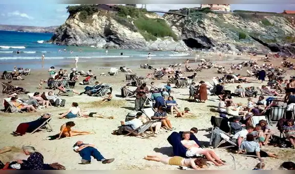 Vía Facebook: polémica foto que asegura haber captado a 'viajero del tiempo' en el año 1940 