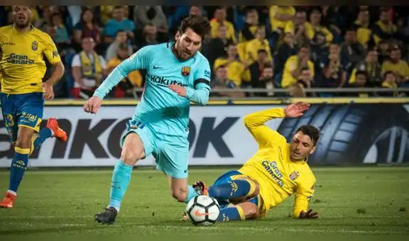 FC Barcelona empató 1 a 1 con Las Palmas por la Liga Santander 