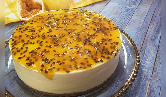 Cheesecake de maracuyá