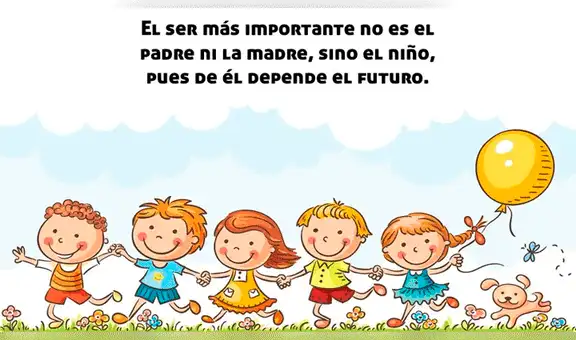 Día del Niño en Perú 2020: imágenes con frases para dedicar en esta fecha especial