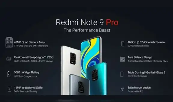 Xiaomi presenta oficialmente los nuevos Redmi Note 9 Pro y Note 9 Pro Max [VIDEO]