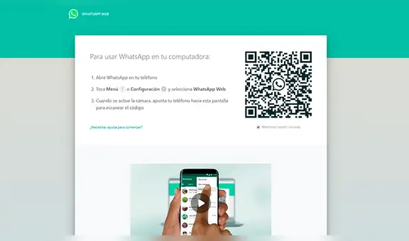 WhatsApp: así podrás utilizar la aplicación desde tu televisor [FOTOS]
