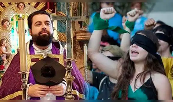 Sacerdote llama “manada de cerdas” a feministas por cantar “el violador eres tú” y es obligado a disculparse