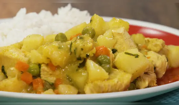 Receta del cau cau de pollo