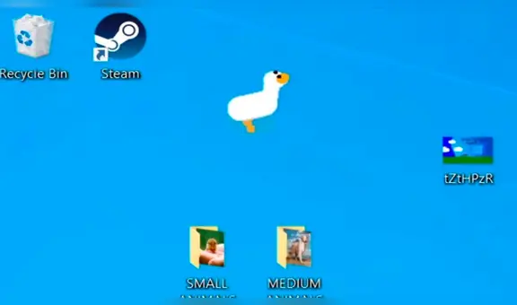 Windows 10: ¿te gustaría ver a un travieso gansito caminando por la pantalla de tu laptop o PC?